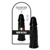 Dildo Anal Realistic, Ezio, Negru, [ 15,5 cm x 3,9 cm ]