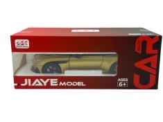 Macheta Aston Martin DBS 1:32 auriu replica metal lumini si sunete, usi capota si portbagaj deschise