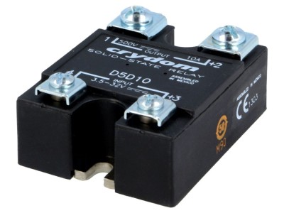 Releu semiconductor 10A 1-500VDC foto