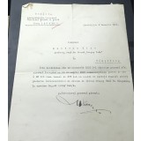 ACTE (3) - Bucovina - Cernauti - 1923