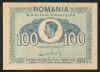 Q615 ROMANIA 100 LEI 1945 aUNC APROAPE NECIRCULATA