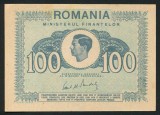 q615 ROMANIA 100 LEI 1945 aUNC APROAPE NECIRCULATA