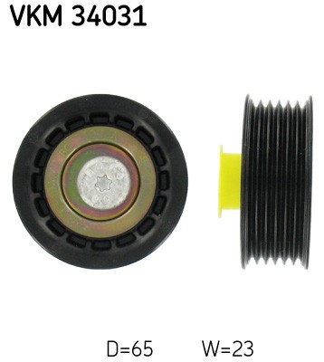 SKF VKM 34031 Rola ghidare/conducere, curea transmisie foto