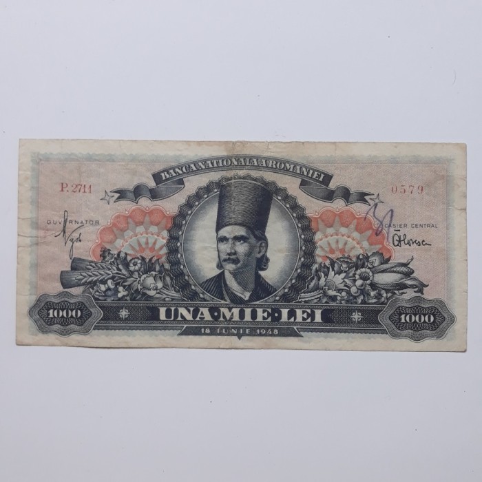 romania bancnota 1000 lei 1948 seria P.2711- 0579 - 120 lei