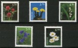 Norvegia 1997 - Flori, flora, serie neuzata