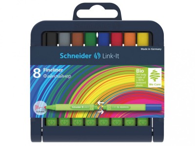 Set Liner Schneider Link-It 0,4 mm, 8 culori foto
