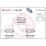 Placute frana Hyundai Elantra 5 Sedan (Md, I30 (Gd), I30 (Pde, I30 Coupe, I30 Estate (Gd), I30 Estate (Pde), I30 Estate Van (Gde, I30 Hatchback Van (, BREMBO