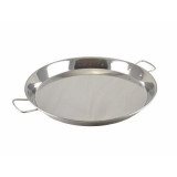 Tigaie pentru paella, rotunda, inox, cu manere, 40.5 cm, Perfect Home&nbsp; GartenVIP DiyLine