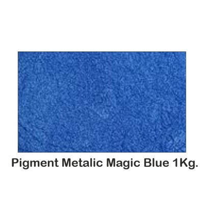 Pigment Metalic Albastru / Magic Blue 1Kg. foto