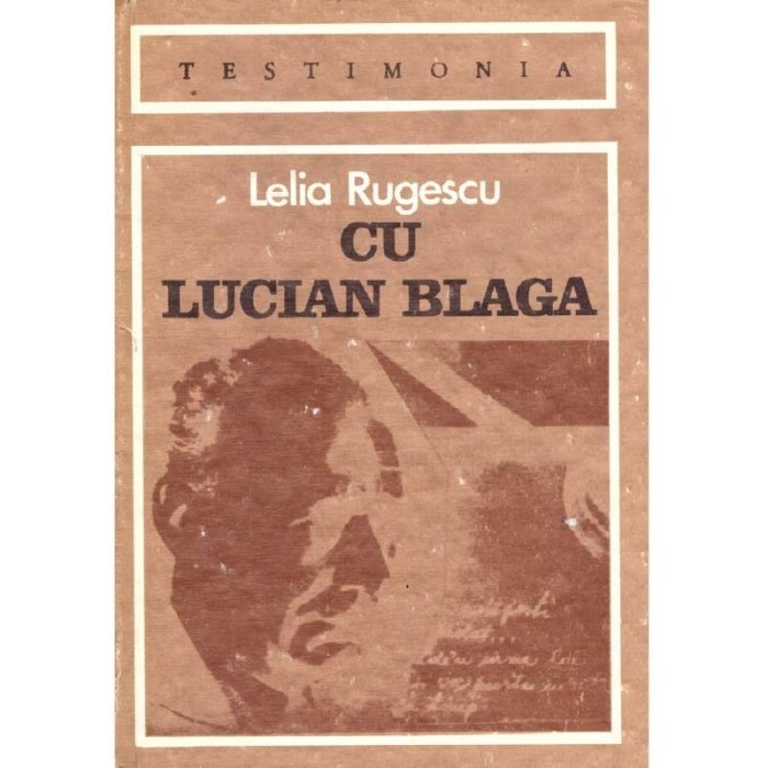 Lelia Rugescu - Cu Lucian Blaga - 137584