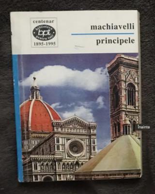 Niccolo Machiavelli - Principele BPT 1414 foto