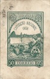 CP885N Brazil Exposicao Nacional 1908 50 reis correio