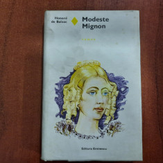 Modeste Mignon de Honore de Balzac
