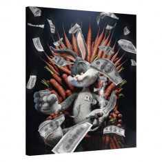 Tablou Canvas, Tablofy, Bucks Bunny, Printat Digital, 40 &times; 50 cm