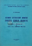 Istoria literaturii romane. Evolutia genului dramatic - 1977 - V. Mindra (AS57)