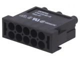 Conector HDC Modular Tată 10PIN 400V Heavy Mate