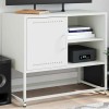 VidaXL Dulap TV, alb, 68x39x60,5 cm, oțel 846523