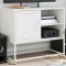vidaXL Dulap TV, alb, 68x39x60,5 cm, oțel 846523