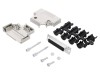 Conector D-Sub 25 Pini Mama 45 Gr MH CONNECTORS Montare Cablu Ecranat Lipire