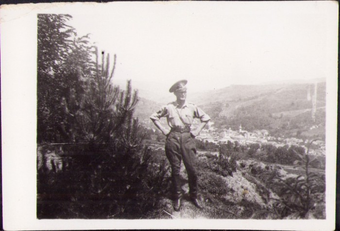 M806N Ofițer rom&acirc;n la Abrud 1945