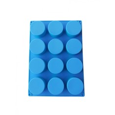 Forma silicon 12 cavitati, 25 cm, 208COF