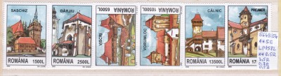 2002 Cetăți Săsești țărănești din Transilvania LP1582 MNH Pret 2,5+1Lei foto