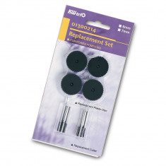 Cutit de schimb pentru perforator KWTrio 952 954 cu tampon plastic, set 6 piese foto