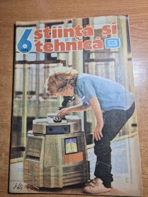 stiinta si tehnica iunie 1988-metroul bucurestean,electromures,locomotiva noua foto