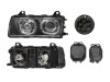 Far Bmw Seria 3 (E36), 1995-03.2000 (Fara Compact), fata, Stanga, lense; H1+H1+W5W; manual/electric; fara motoras, DEPO
