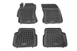 Set covorase auto din cauciuc Subaru Forester (Sh), 01.2008-03.2013, negru, presuri tip tavita, Rezaw 202701, Aftermarket