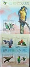 REP.BURUNDI - PAPAGALI-1 M/SH.+ 1 S/SH.-MNH** - RBU 118