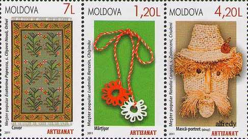 MOLDOVA 2011, Artizanat, serie neuzata, MNH