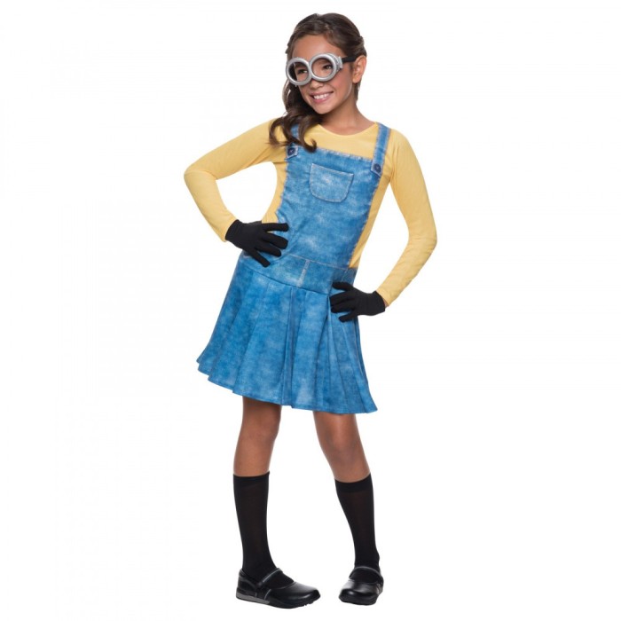 Costum Minion pentru fete 5-7 ani 110-120 cm
