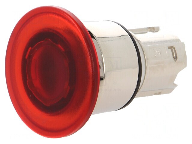 Comutator apăsare 22mm roșu IP67