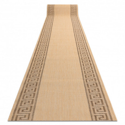 Traversa sisal Floorlux model 20014 mais si coffe, 100 cm foto