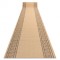 Traversa sisal Floorlux model 20014 mais si coffe, 80 cm