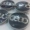Capace janta Audi negre cu cerculet cromat