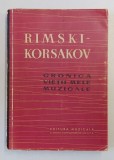 CRONICA VIETII MELE MUZICALE de RIMSKI-KORSAKOV 1961