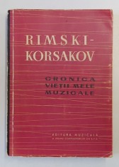 CRONICA VIETII MELE MUZICALE de RIMSKI-KORSAKOV 1961 foto