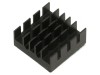 Radiator Extrudat BGA Negru 21x21mm