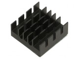 Radiator Extrudat BGA Negru 21x21mm