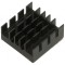 Radiator Extrudat BGA Negru 21x21mm