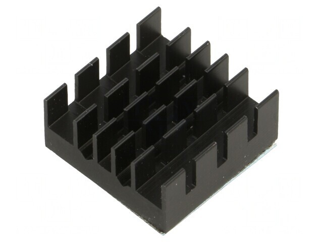 Radiator Extrudat BGA Negru 21x21mm