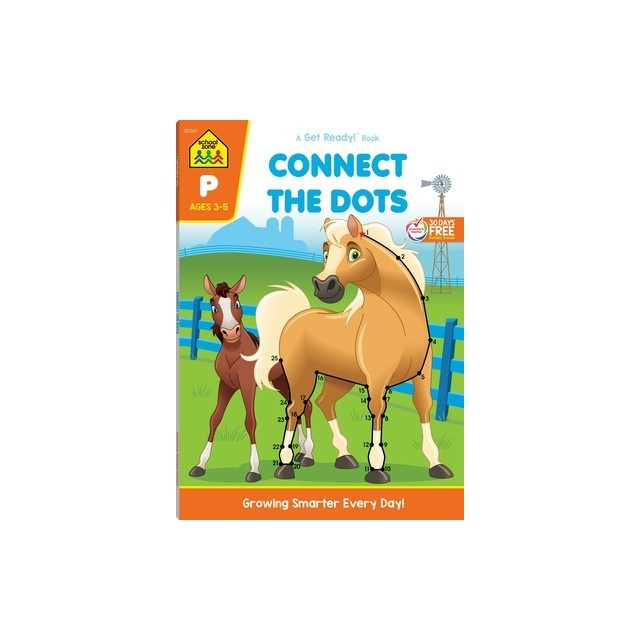 School Zone Connect the Dots Workbook