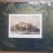 F600-I-Set 2 Gravuri antice Anglia 1840-Peisaje marine localitati cu debarcadere