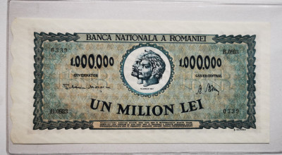 1000000 Lei 1947 aUNC foto
