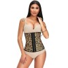Corset modelator talie Sofia CONCEPT&reg;, 100% Latex, Imprimeu leopard - XXL