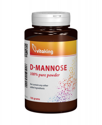 D-manoza pulbere, 100g, Vitaking foto