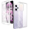 Husa 360 Xiaomi Redmi Note 12 Pro - V2 Transparent fata si spate, ALC MOBILE