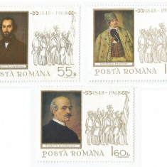 România, LP 679/1968, 120 de ani de la Revolutia din 1848, MNH